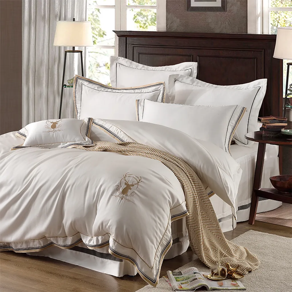 【T1723】60支天絲七件式床罩組:圖片 2