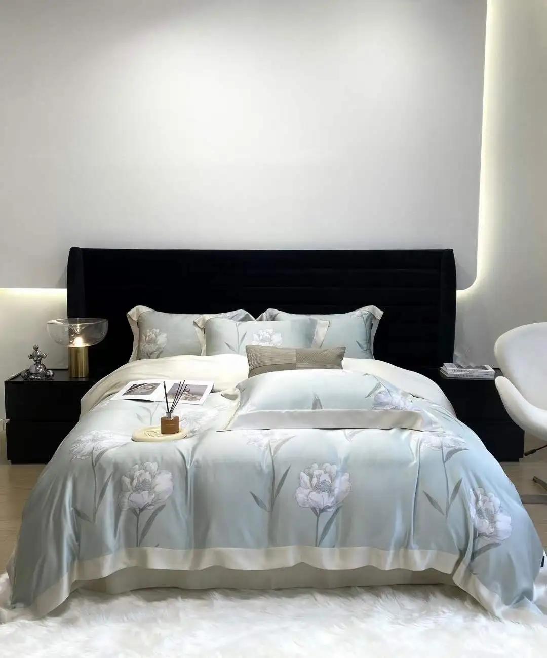 【H4007】60支天絲七件式床罩組