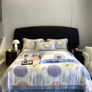 【H4015】60支天絲七件式床罩組