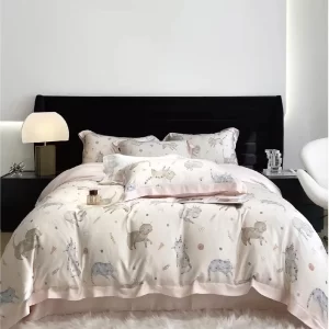 【H4016】喵趣|60支天絲七件式床罩組